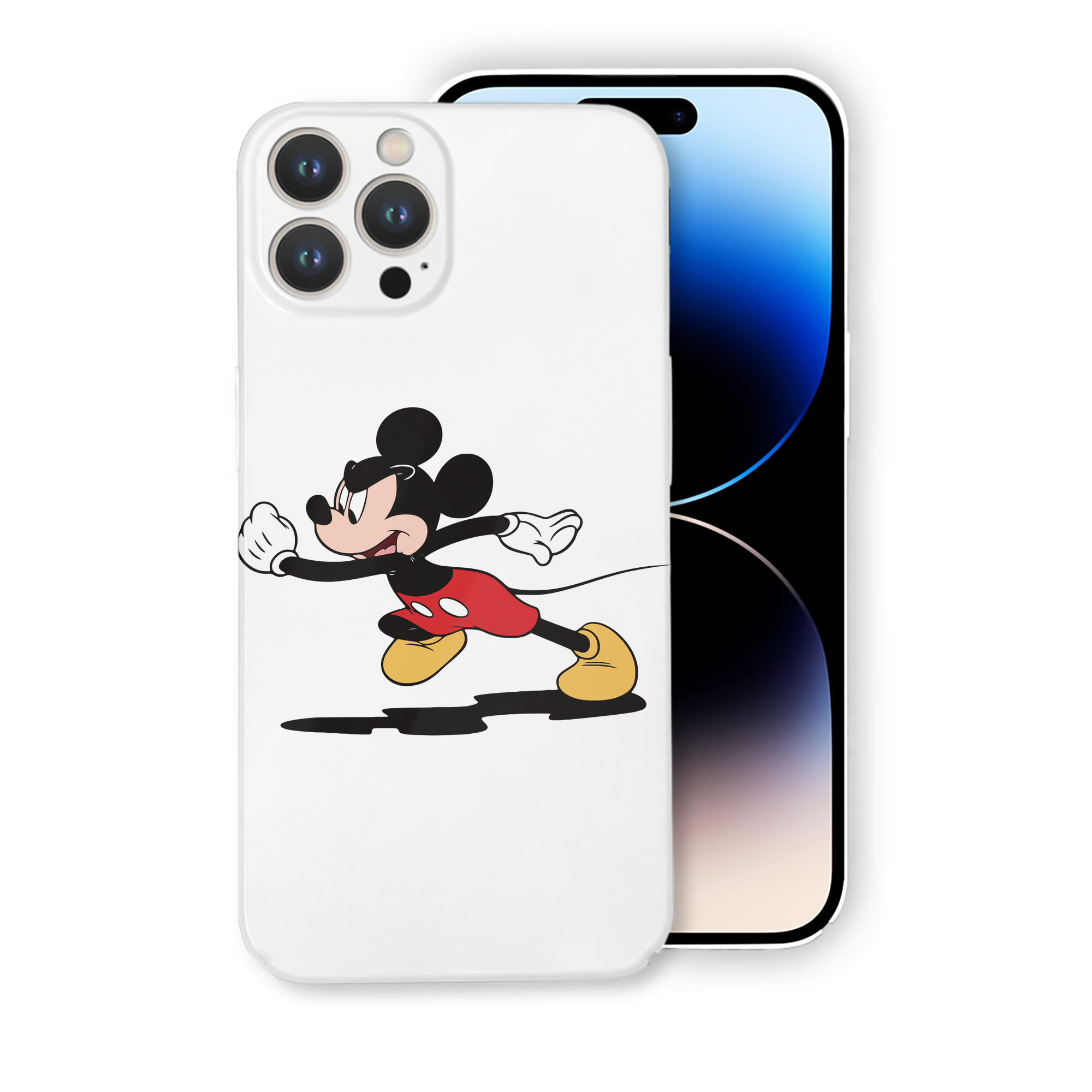 （画像用） ミッキーマウス Mickey Mouse 【iPhone 14シリーズ対応】ハードケース